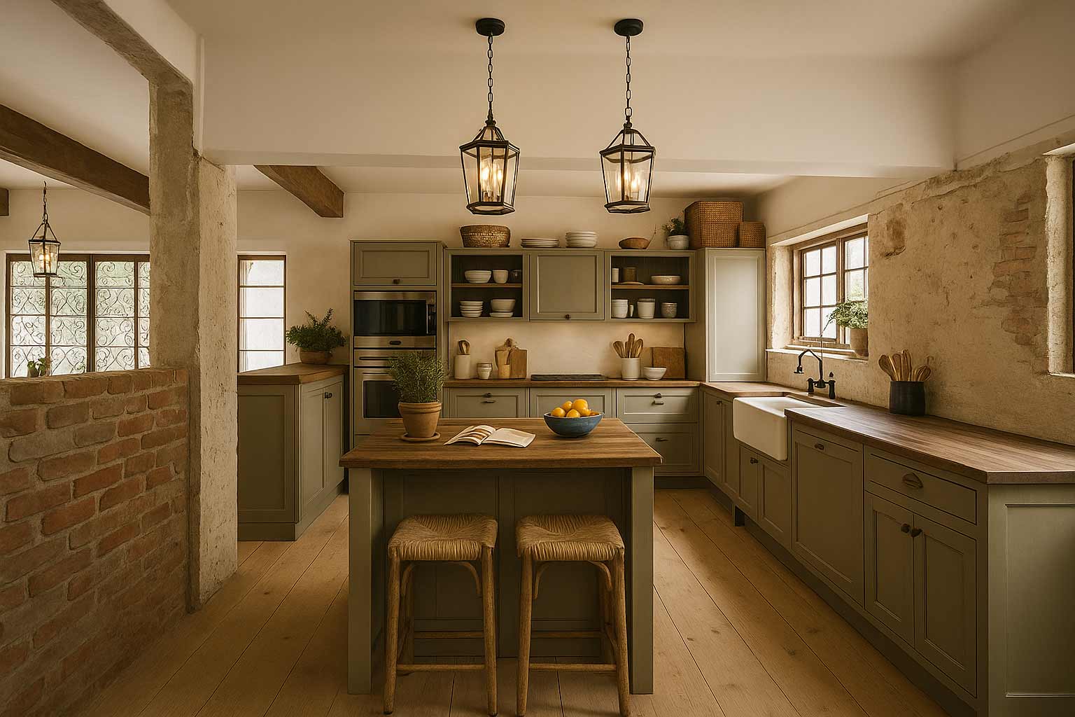 20250620_1819_Modern-Colonial-Kitchen-Design_remix_01jy6dfxc0e4498dc95q9z9cvk